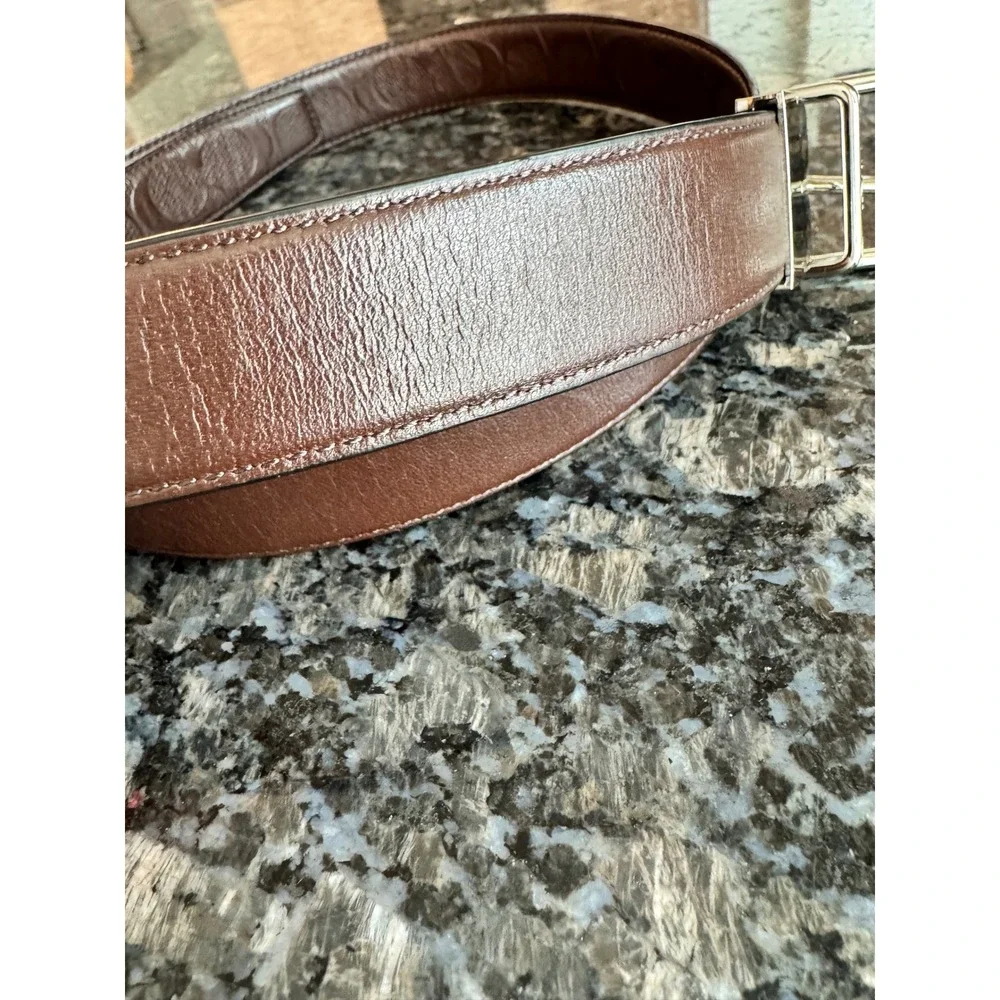 Coach reversible leather